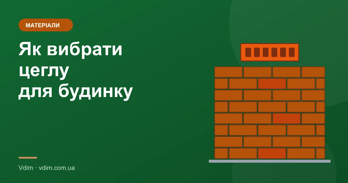 Як вибрати цеглу для будинку: види, марки, розміри