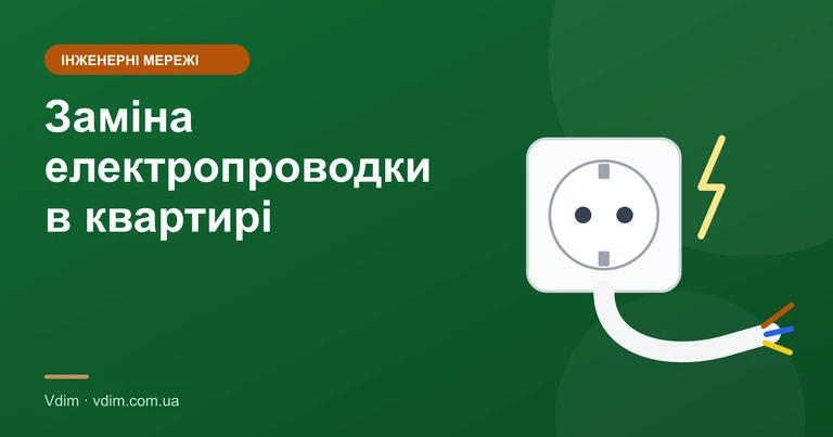 Заміна електропроводки в квартирі: план, кабель, щит