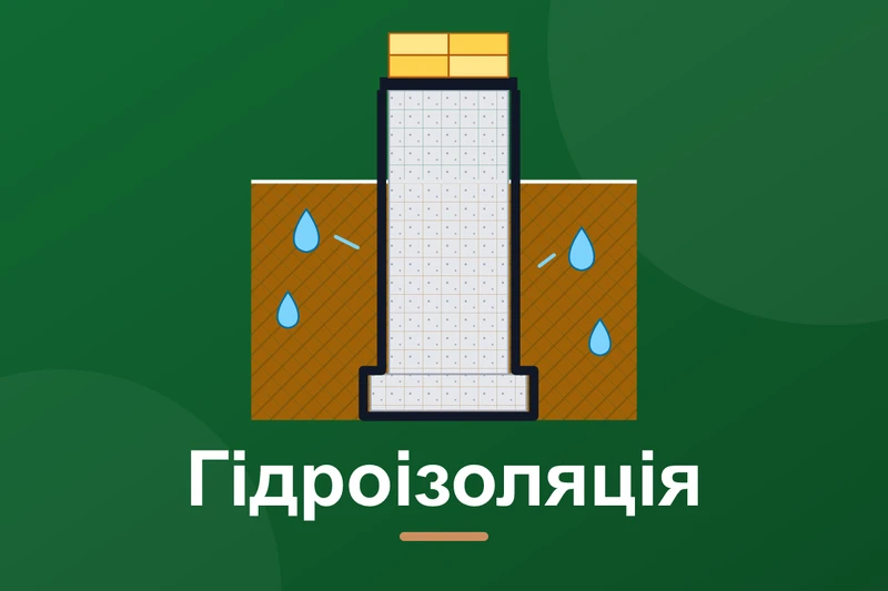 Гідроізоляція фундаменту: матеріали і технологія