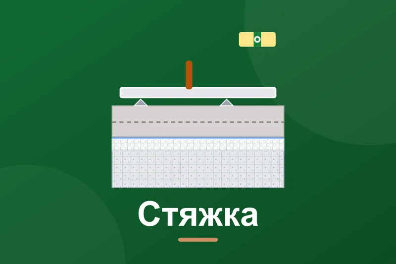 Стяжка підлоги своїми руками: види, розчин, технологія
