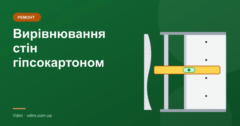 Вирівнювання стін гіпсокартоном: каркас чи клей
