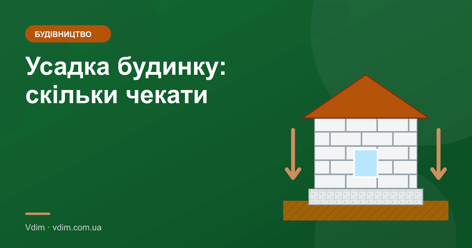Усадка будинку: скільки чекати перед оздобленням