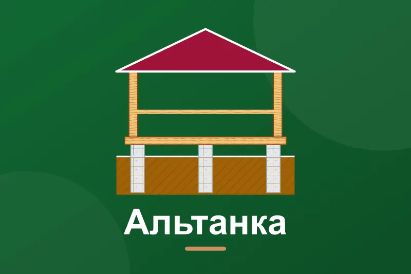 Фундамент під альтанку: який обрати і як зробити