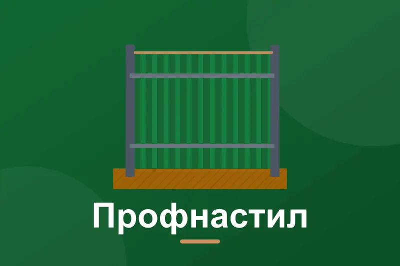 Профнастил для паркану: яку марку і товщину обрати